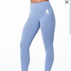 Lululemon x Soul Cycle In Movement High-Rise Legging 25" Oasis Blue Size 6